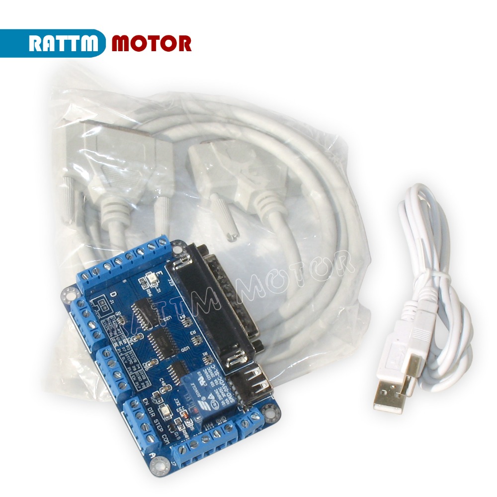 5 Axis Cnc Breakout Board Interface Mach3 - CNC Breakout Board 5-assige interface V5-type