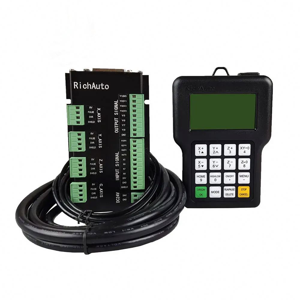 Richauto A11 Dsp Controller 3 Axis - TEBAK 3/4-assig bewegingssysteem, RichAuto DSP handbediende