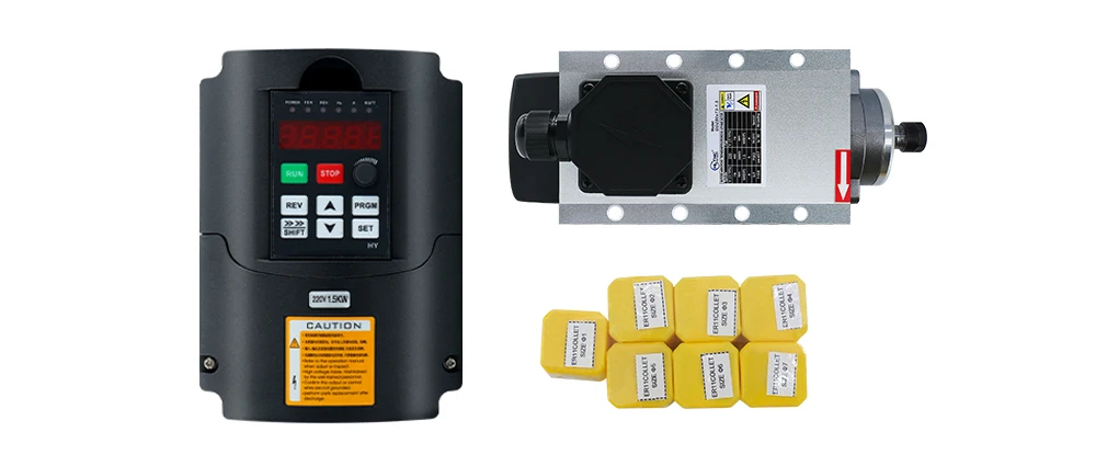 HLTNC 1,5kW Flash airgekoelde  - Air Cooled 1.5Kw Spindle Motor Inverter 110V recensie en prijs