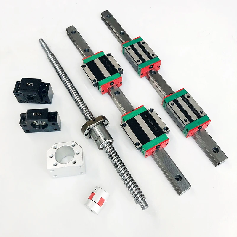 2 set HGR20 HGR15 lineaire gel - Hgr20 Linear Guide Rail Ballscrew Set recensie en prijs