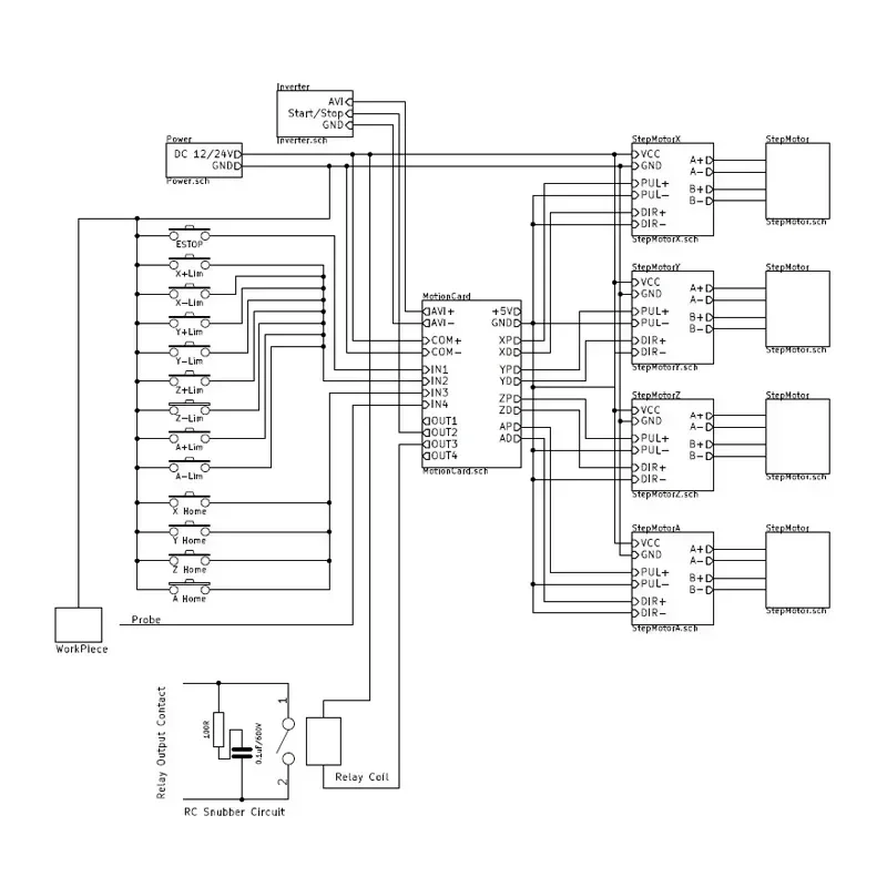 CNC 5-assige Mach3 Interface B - 5 Axis Cnc Breakout Board Interface Mach3 recensie en prijs