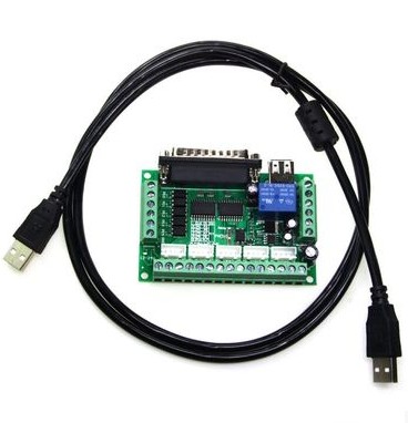 1 pcs Nieuwe Interface MACH3 5 - 5 Axis Cnc Breakout Board Interface Mach3 recensie en prijs