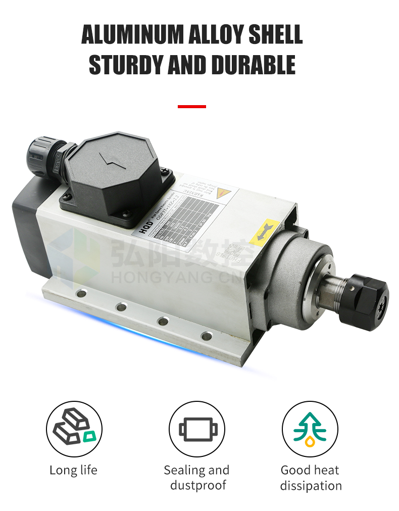 2,2 kW ER20 watergekoelde free - 2.2Kw Water Cooled Spindle Kit Vfd recensie en prijs